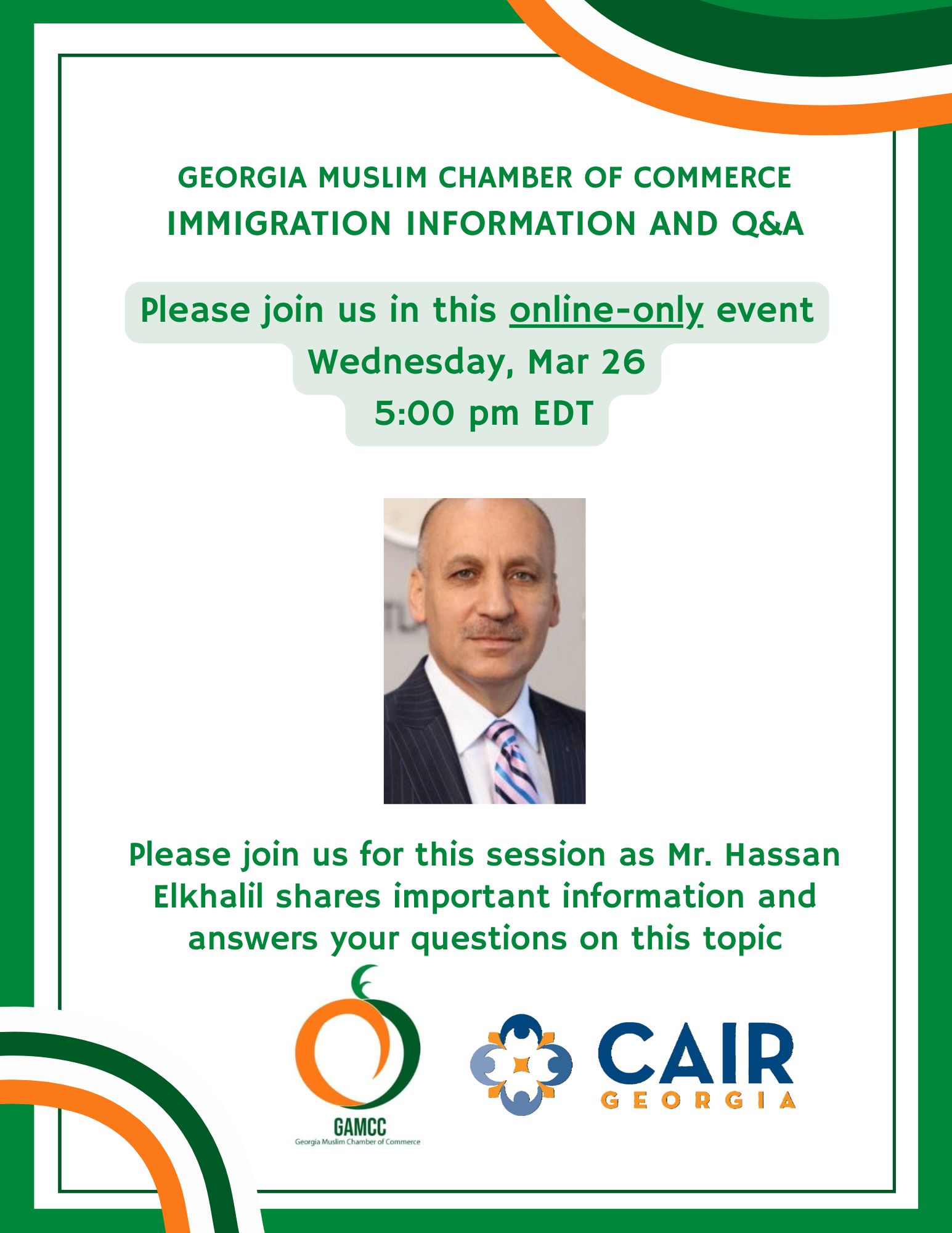 Immigration Information Session