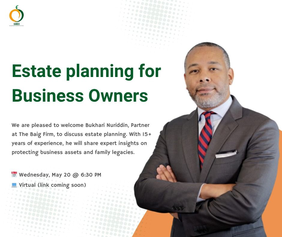 May Virtual Wednesday - Estate Planning for Business Owners